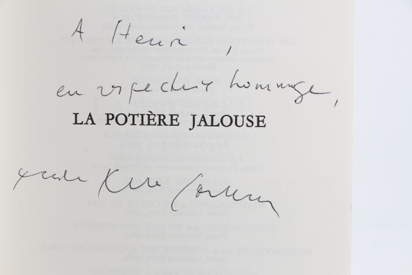 LEVI-STRAUSS : La Potière jalouse - Signed book, First edition ...