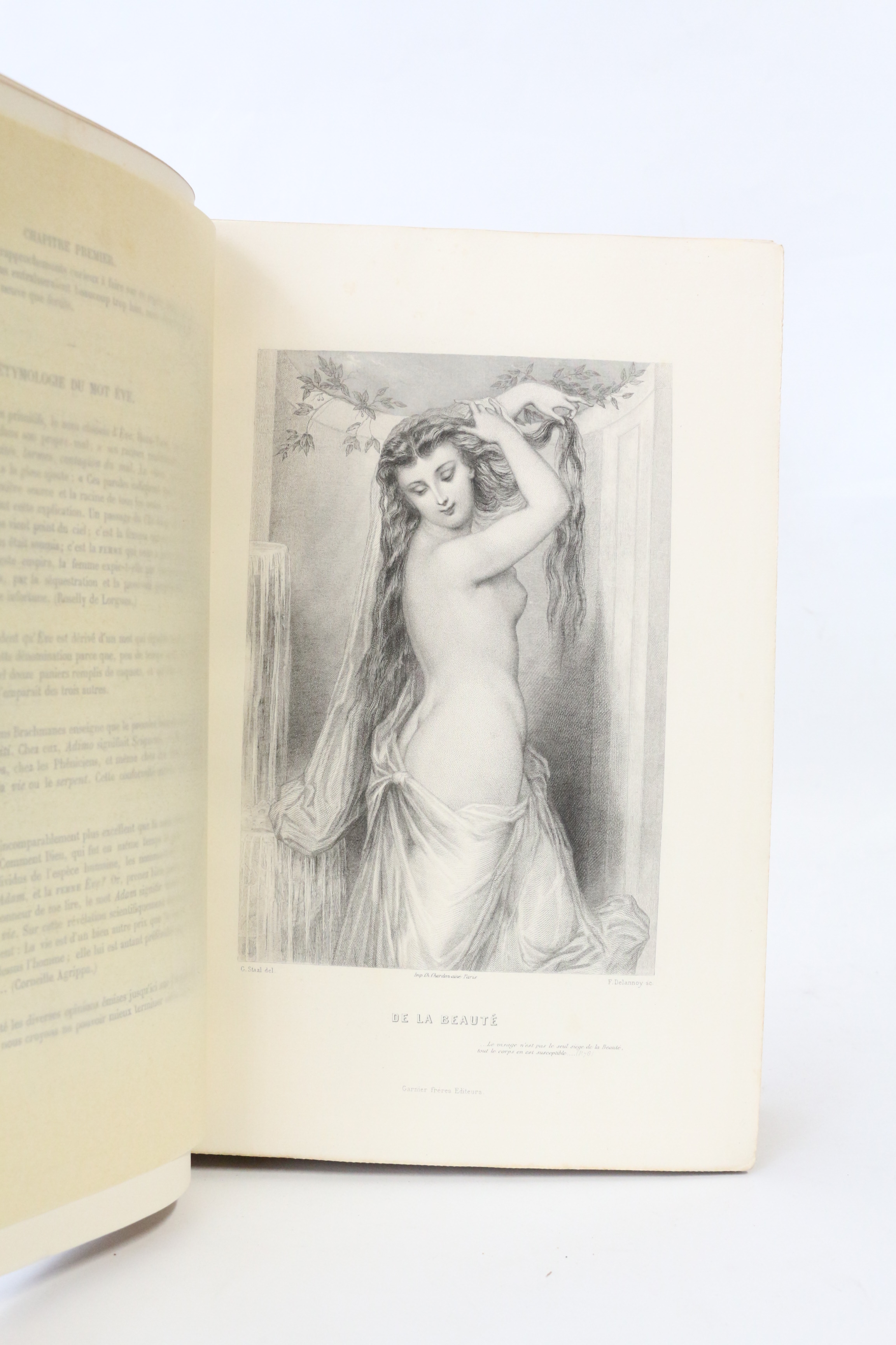 LARCHER : La Femme jugée par les grands écrivains des deux sexes ou la femme  devant Dieu, devant la nature, devant la Loi et devant la société. Riche et  précieuse mosaïque de