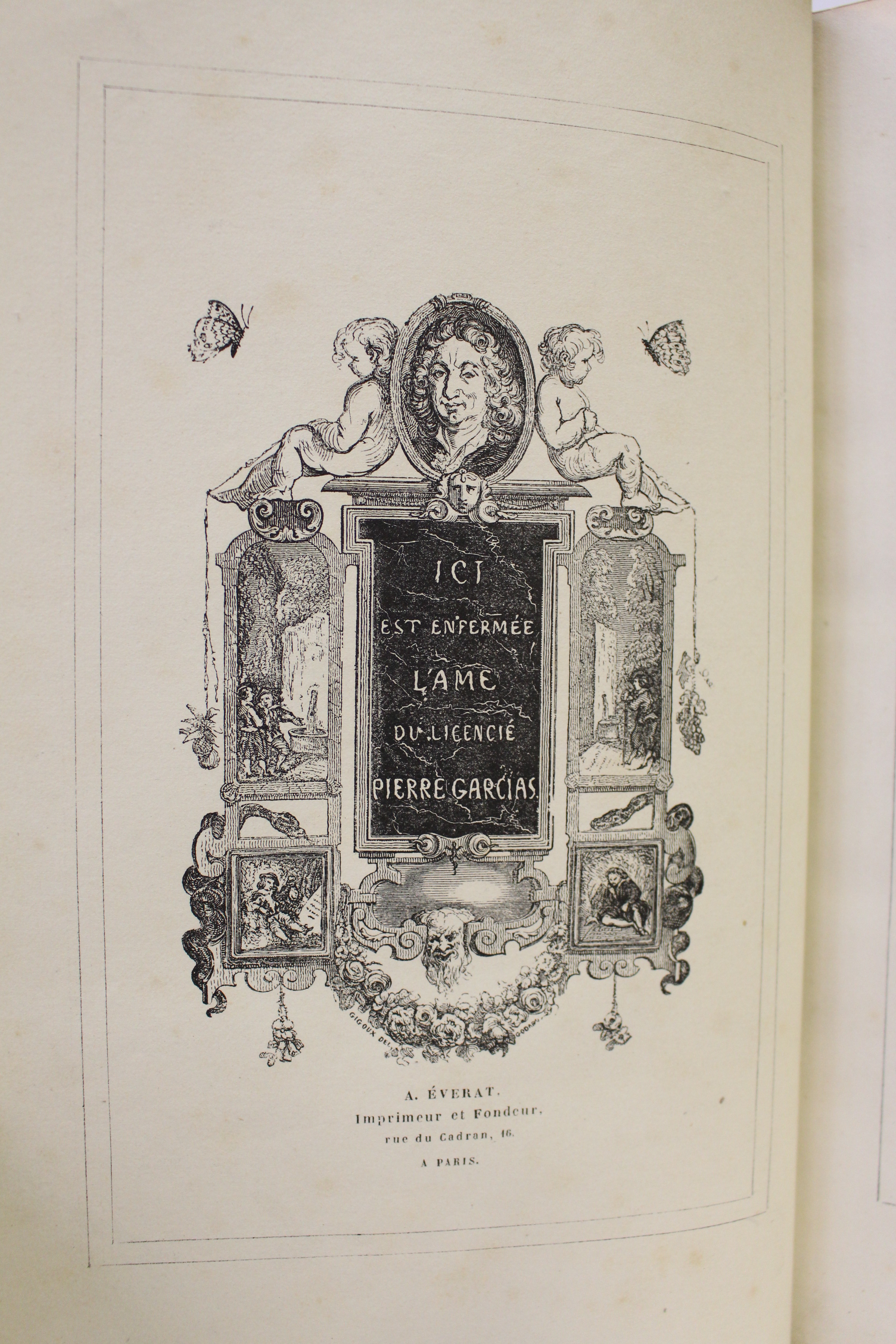 Histoire de Gil Blas de Santillane, selling Par Lesage, 1818 French 4 Volume Illustrated Set