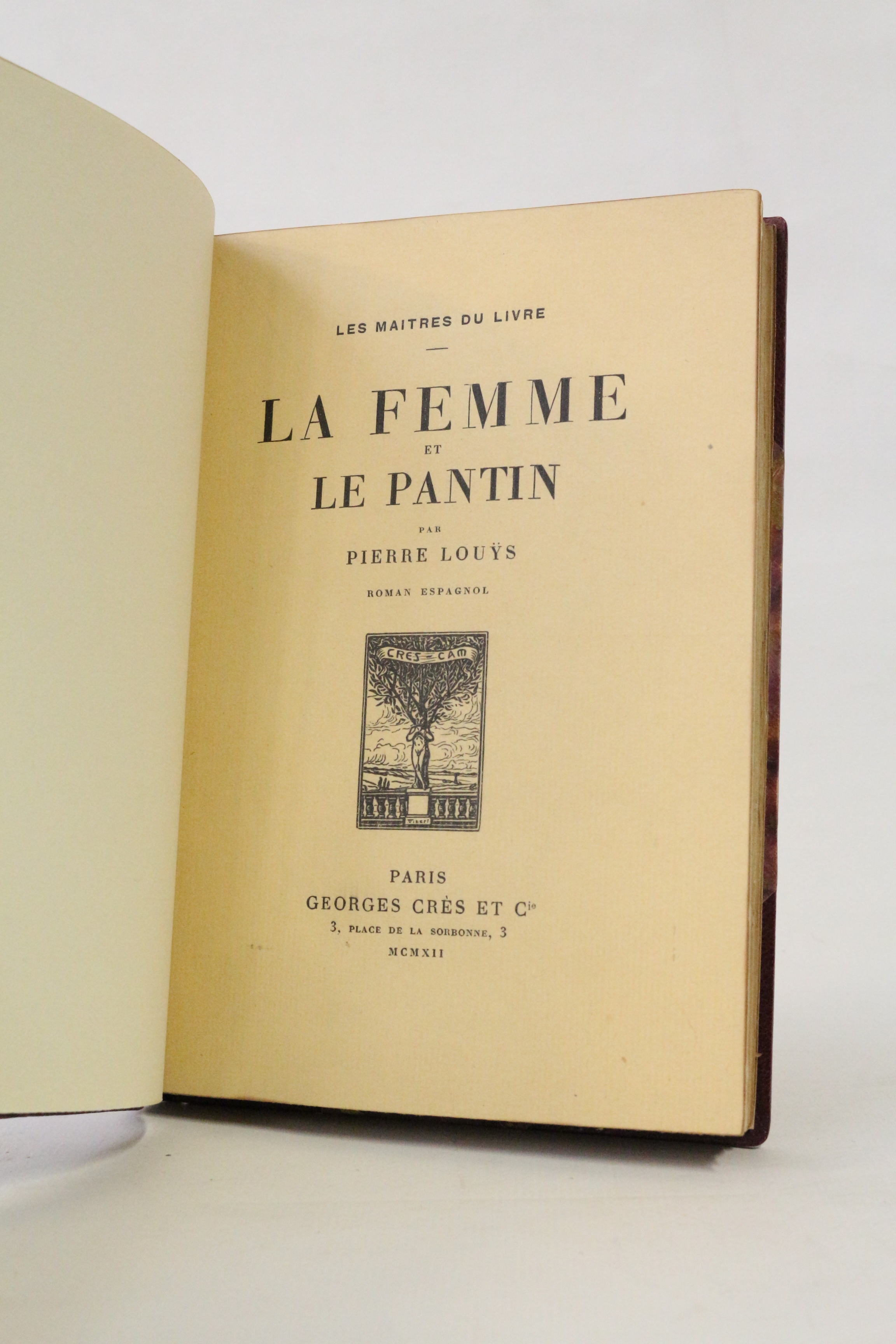 LOUYS : La femme et le pantin - Edition-Originale.com