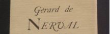 Le edizioni originali di Gerard de Nerval