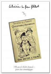 150 ans de théâtre français