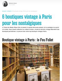 6 vintage shops in Paris for the nostalgic