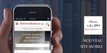 Librairie Le Feu Follet - Edition-Originale.com präsentiert seine mobile Website