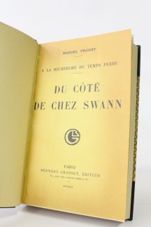 Bibliographische Angaben auf der ersten Auflage von Swann