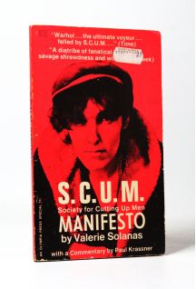 Actualité S.C.U.M Manifesto. Le féminisme explosif de Valerie Solanas