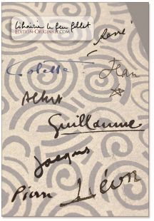 Catalogue Shipments selection of authors autographs
